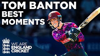 Best Of Tom Banton! | One To Watch | England Cricket 2019
