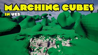 I Made Terrain Using Marching Cubes in Unreal Engine