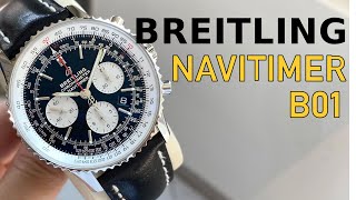 BREITLING 百年靈 NAVITIMER B01 CHRONOGRAPH 43 航空計時B01