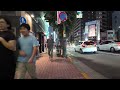 【４Ｋ60】nightwalk in ueno【夜の上野をお散歩】2024年10月4日