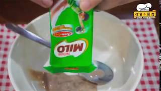 Milo Shaved Ice ｜ Milo冰沙 ｜ Milo Ice Kacang Resipi Mudah