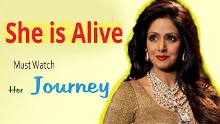 Legendary Bollywood actress Sridevi's life journey || महान बॉलीवुड अभिनेत्री श्रीदेवी की जीवन यात्रा