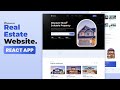 🏠 React JS Tutorial  - REAL ESTATES APPLICATION | Download Full Source Code.
