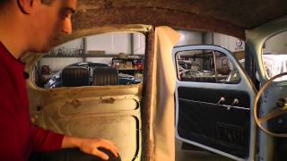 Classic VW BuGs How to Install Volks Multi-Piece Beetle Headliner Pt.3 of 6