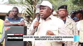 Kasaï-Oriental: Miabi, Lupatapata et Kabeya-Kamuanga bénéficient d’eau potable