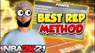 NEW BEST REP METHOD NBA 2K21 FASTEST WAY TO BECOME TOP REP NBA2K21, FASTEST REP UP METHOD NBA 2K21