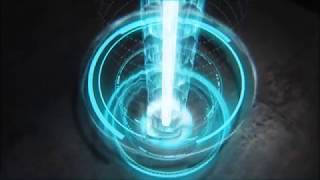 Hi tech logo intro with audio