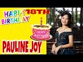 IT'S YOUR DAY TODAY HAPPY HAPPY BIRTHDAY PAULINE JOY@KalingapRabOfficial