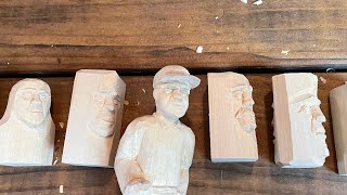 Tips on wood carving a Face￼