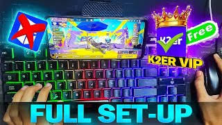 How To Use K2er Vip Full Details || K2er | How to play free fire with keyboard and mouse 🔥