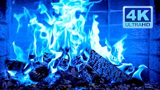 🔥 BLUE FIREPLACE 4K Ultra HD