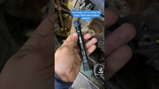 @CapriTools 1/4 MINI Torque Wrench in ACTION #tools #mechanic #fyp # viral #shorts #precise #new