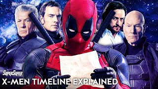 X-MEN Timeline Explained | SuperSuper