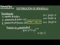 distribución de bernoulli para variables aleatorias discretas