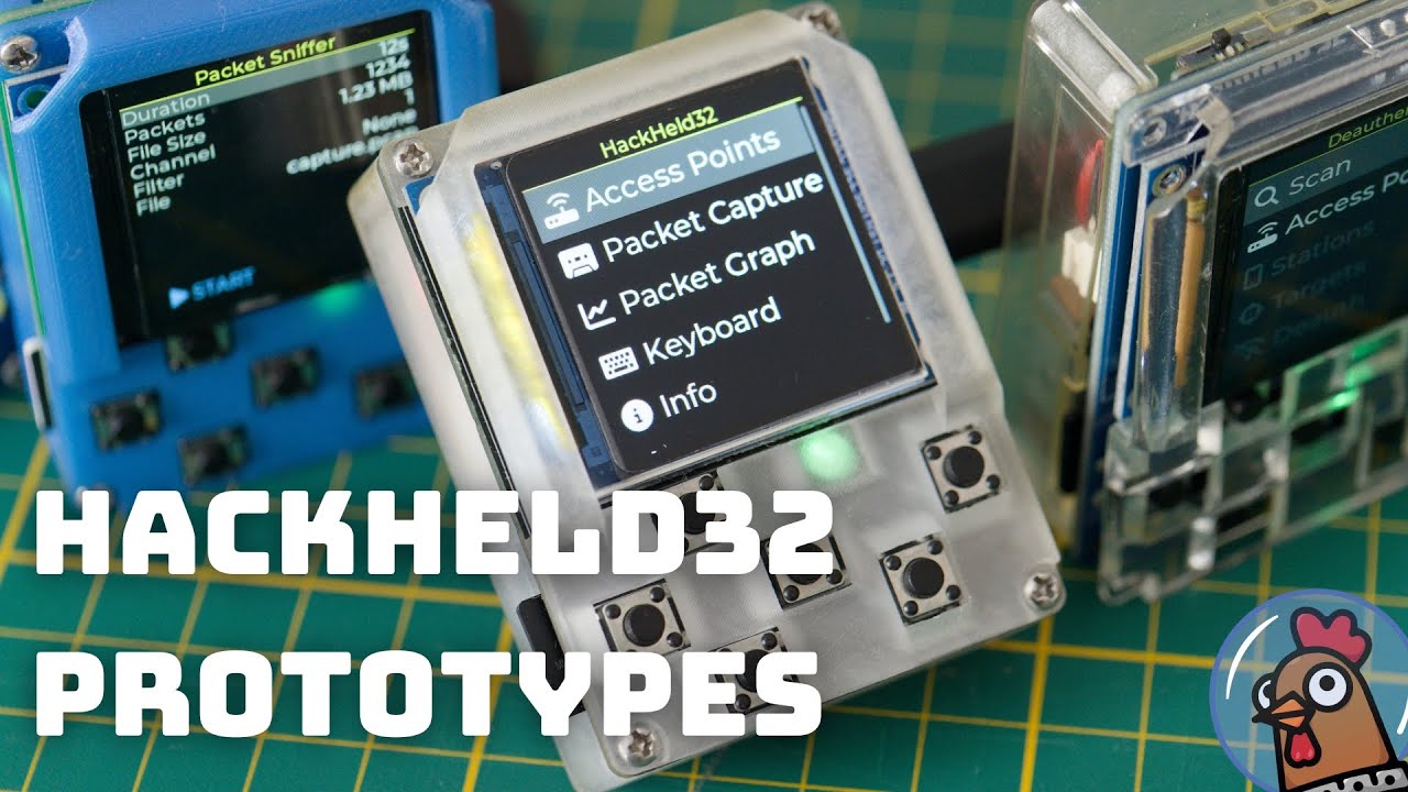 Hackheld32 Prototypes Preview Youtube
