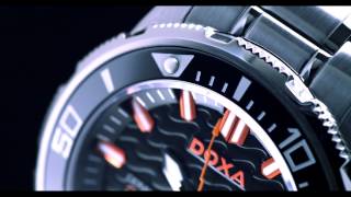 DOXA Shark Ceramica XL Collection | 瑞士時度Shark 深潛300XL系列  50sec