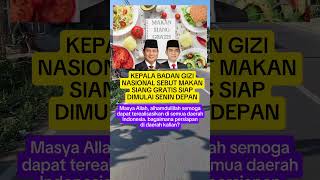 Wajib simak makan siang Gratis! #prabowo #makansiang #beritaterkini #beritaviral