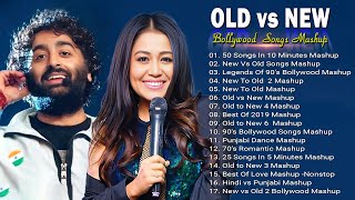 Old Vs New Bollywood Mashup Songs 2024, Old To New,  Old is Gold Indian Mashup, Old Hindi Songs