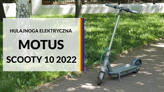 Hulajnoga elektryczna Motus Scooty 10 2022 – dane techniczne – RTV EURO AGD