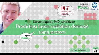 Predicting fusion radiation damage using protons | Steven Japeal