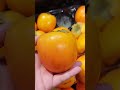 😋👉asmr most satisfying kaki fruit on my hand 🤚✨ shorts fruit kaka viral