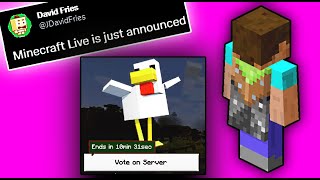 1.20 Minecraft LIVE 2022, Mob Vote, NEW Capes + MORE!