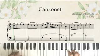 Grade 1 Piano: Canzonet by Christian Gottlob Neefe