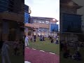 Suasana menjelang magrib di kampus UNP Padang