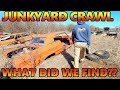 Vintage Junkyard CRAWL! Looking for a Project Car in the Salvage Yard! What Will We Find???