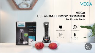 Introducing Vega CleanBall Body Trimmer for Men | Convenient and Safe Grooming | #UpYourBallGame