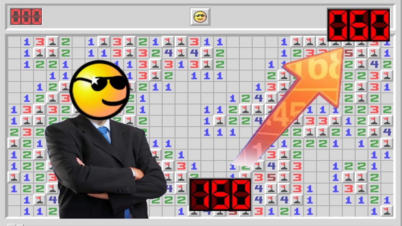 How To Get Faster At Minesweeper - YouTube