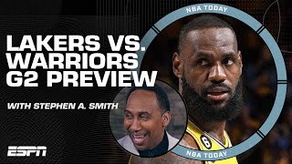 Stephen A.'s Preview & Predictions for Lakers vs. Warriors Game 2 🔮 | NBA Today