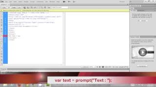 Javascript Tutorials 5 - user input (prompt)