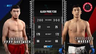 Amalbek uulu Baktybek  vs  Maksat Siyazbekov  ALASH PRIDE FC 88