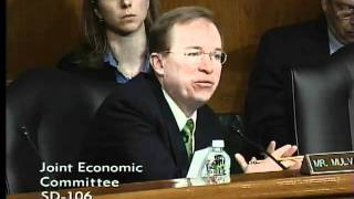 Rep. Mulvaney Continues Witness Questioning at JEC Employment Hearing