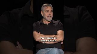 George Clooney on learning from failures and minimizing regret 🦉(via @yahooentertainment) #Shorts