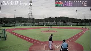 2021.07.03토 Dominator vs KDB위너스 서서울리그 (삼송야구장) Live Stream Baseball Game 사회인야구 (野球)