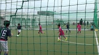 【U-9サッカー】ワールドチャレンジJrフットサルCUP 準決勝  [9Y/O soccer boy]