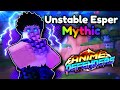 Mythical Unit Unstable Esper Showcase In Anime Defenders Roblox!