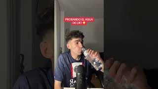 ASMR PROBANDO LA AGUA DE CRISTIANO RONALDO