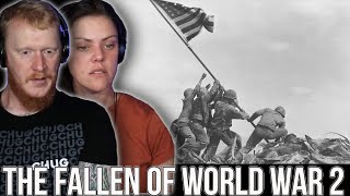 COUPLE React to The Fallen of WW2 | OFFICE BLOKE DAVE