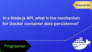 Node.js + Docker + Volumes: The Missing Tutorial