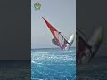 windsurfer doing a flip #shorts