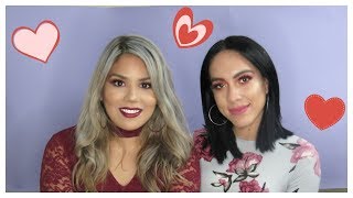 VALENTINE'S DAY MAKEUP TUTORIAL WITH DIANA | LAURA LEE LOS ANGELES| RAYERAYE PALETTE