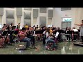 ajh 7th grade band plays star wars