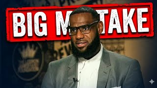 🔴NBA SUPERSTAR LEBRON JAMES MADE THE BIGGEST MISTAKE OF HIS LIFE!