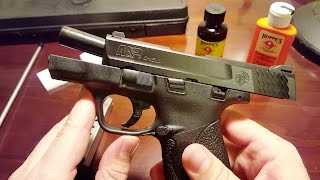 Cleaning a Smith & Wesson M&P Shield 9mm