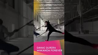 Zimbabwe' Danai Gurira  in Training | Wakanda Forever