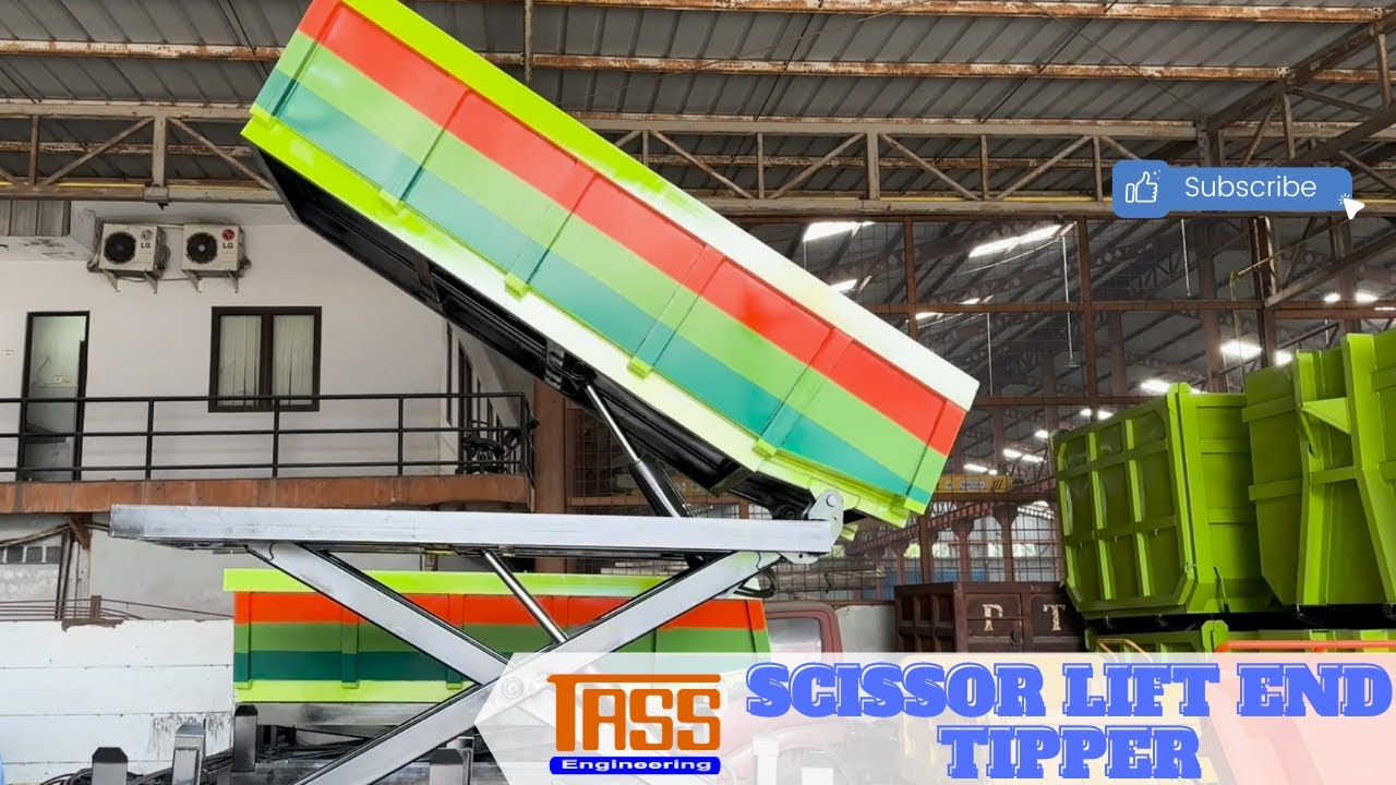 Tass Eng Tutorial Pemasangan Scissor Lift End Tipper Youtube