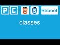 HTML5 and CSS3 beginners tutorial 21 - classes